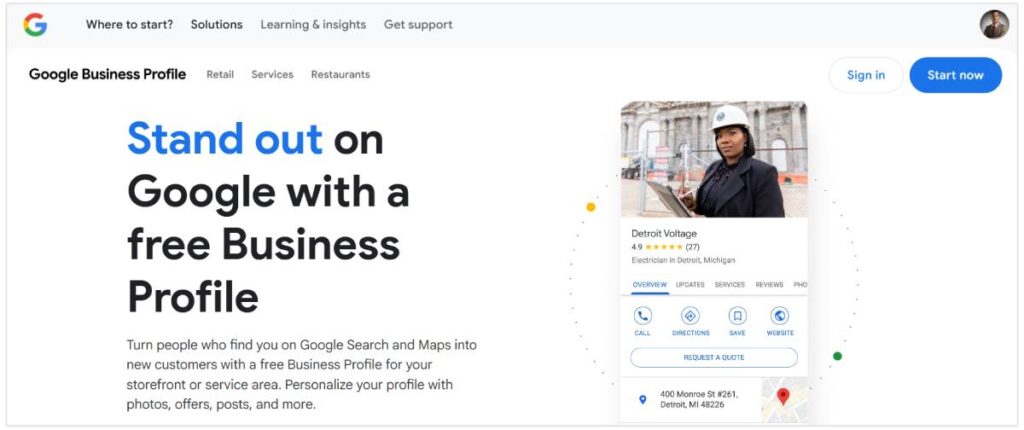 Google Business Profile -Listbusinessprofile